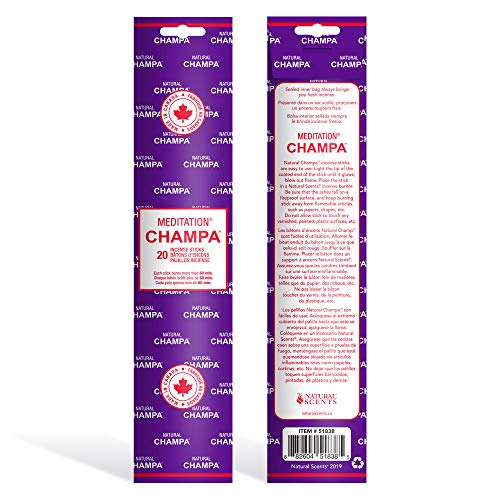 Natural Champa Meditation Sticks - LIQ