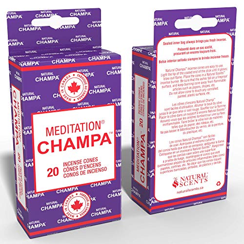Natural Champa Cones - 20 Pack