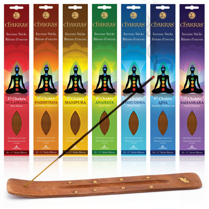 7 Chakras Natural Incense