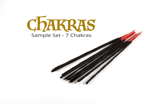 7 Chakras Incense Sampler 1$+ S&H