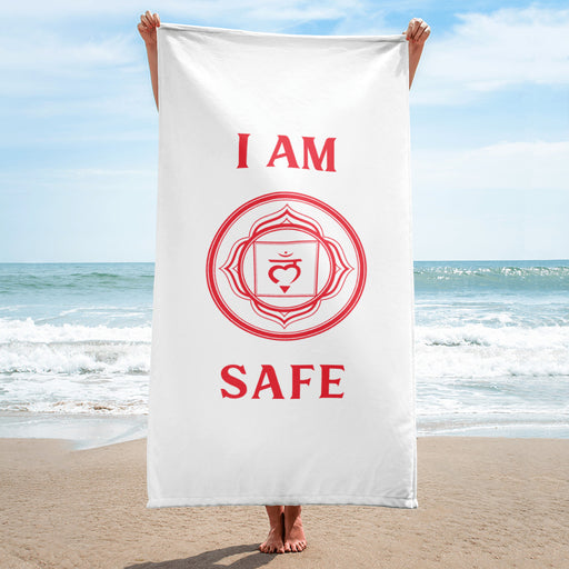 First Chakra - I am Safe - Towel