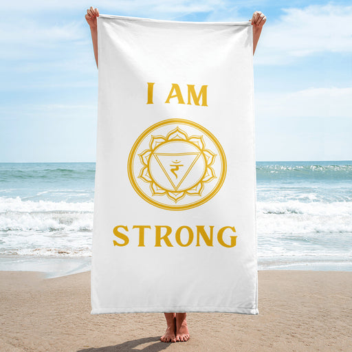 Third Chakra - i am strong - Towel