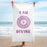 Seventh Chakra - I am Divine - Towel