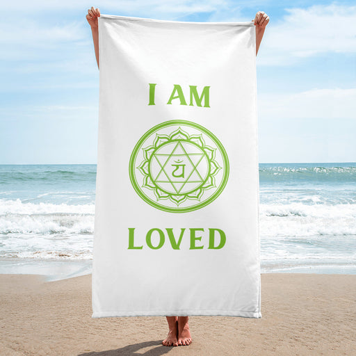 Forth Chakra - I am Loved - Towel