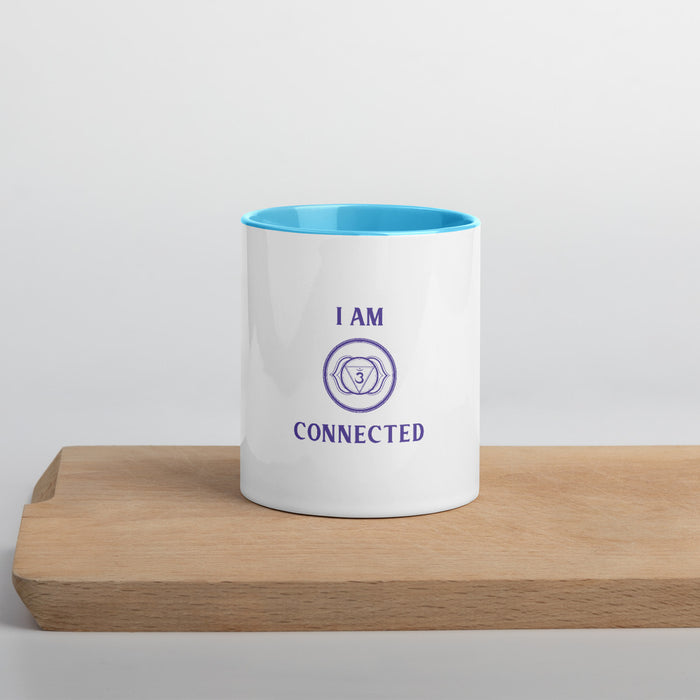 Sixth Chakra - I am connected - Mug with Color Inside